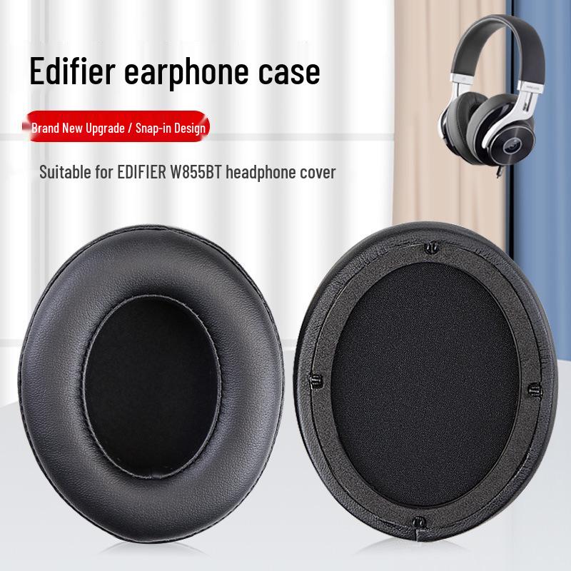 Original Leather Ear Cups for Edifier W855BT Headphones