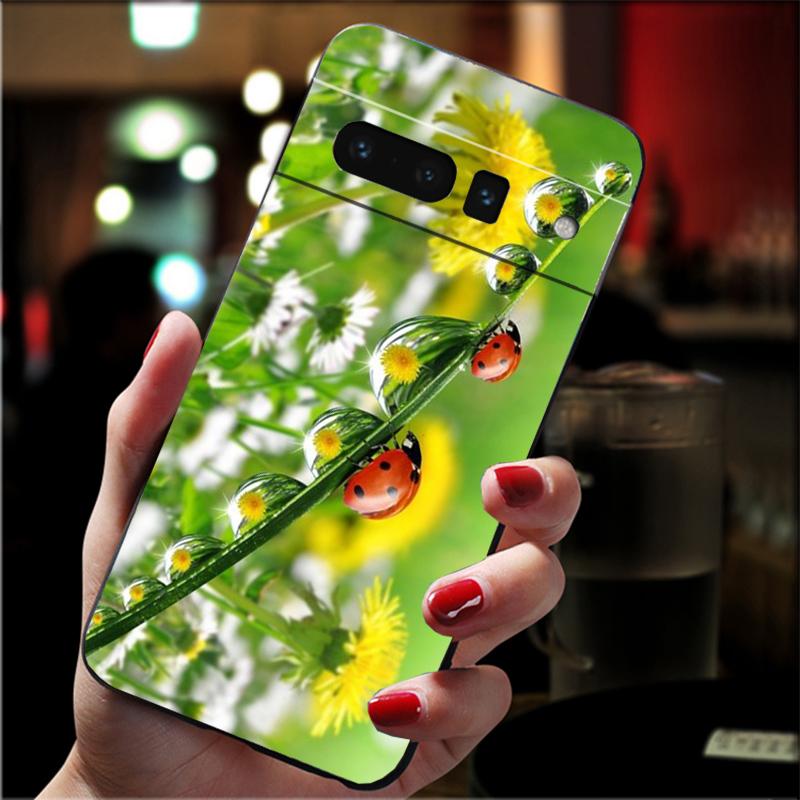 

Phone Case For Google Pixel 10 9 Pro XL 9A 8 7 6 Pro Pixel 8A 7A 6A Pixel 8 7 6 5 Insect Seven-star ladybug leaf Google Pixel 9