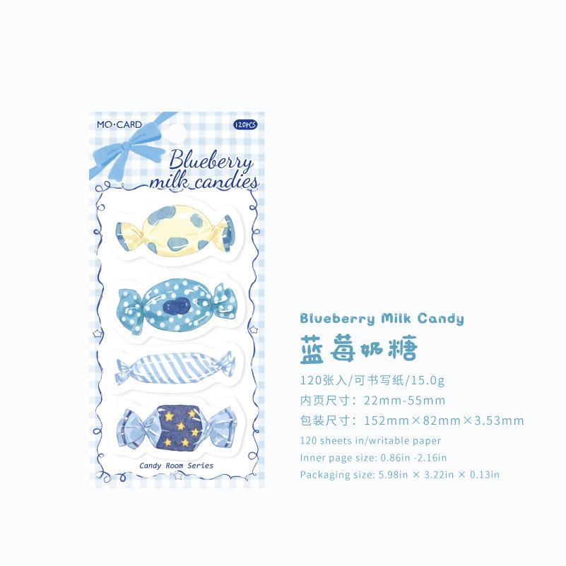 

Kawiai Candy Department House Cute Girly Heart Multiple Version Notes Student Handbook Material Message N Times Lovely Memo Pad