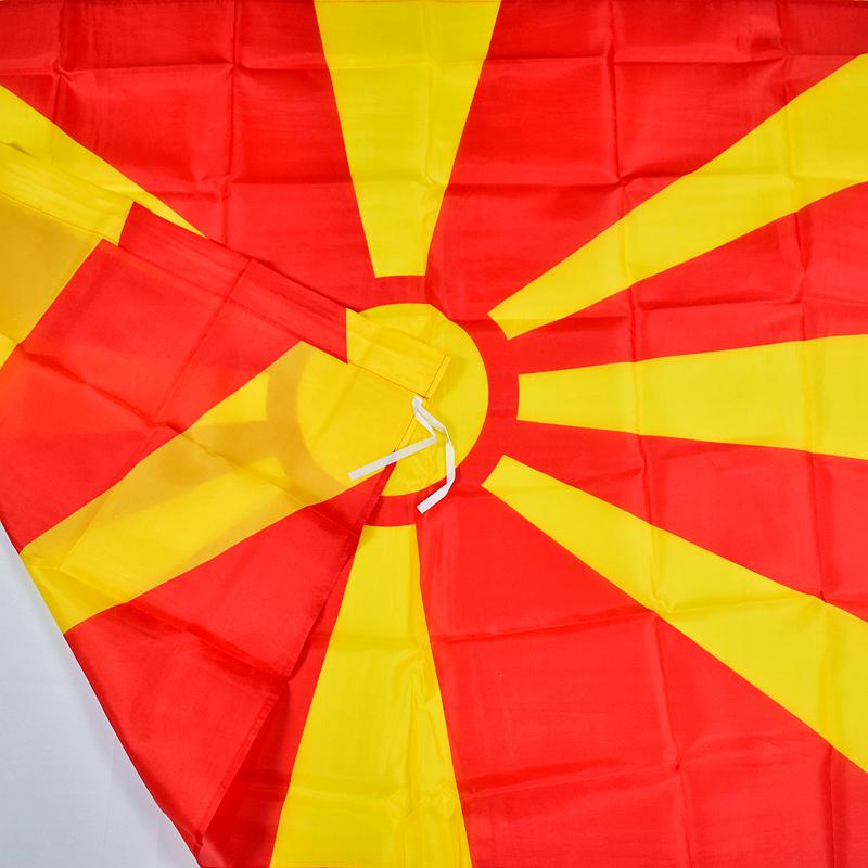 Macedonian 90*150cm Flag Banner