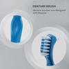 12 Pack Denture Brush Hard Denture Cleaning Brush False Teeth Brush