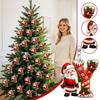 26 Letter Christmas Ornaments Set, 2D Hanging Decorations, 0.33 Thick