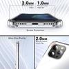 Wallet Card Slot Transparent Phone Case For Samsung S26 Plus Ring Stand Holder Soft Silicone Back Cover For Galaxy S26 Ultra