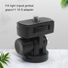 Tripod Mount Adapter ABS 180 Degree Rotatable Adapters Converter Accessories Fittings Replacement for 10 11 9
