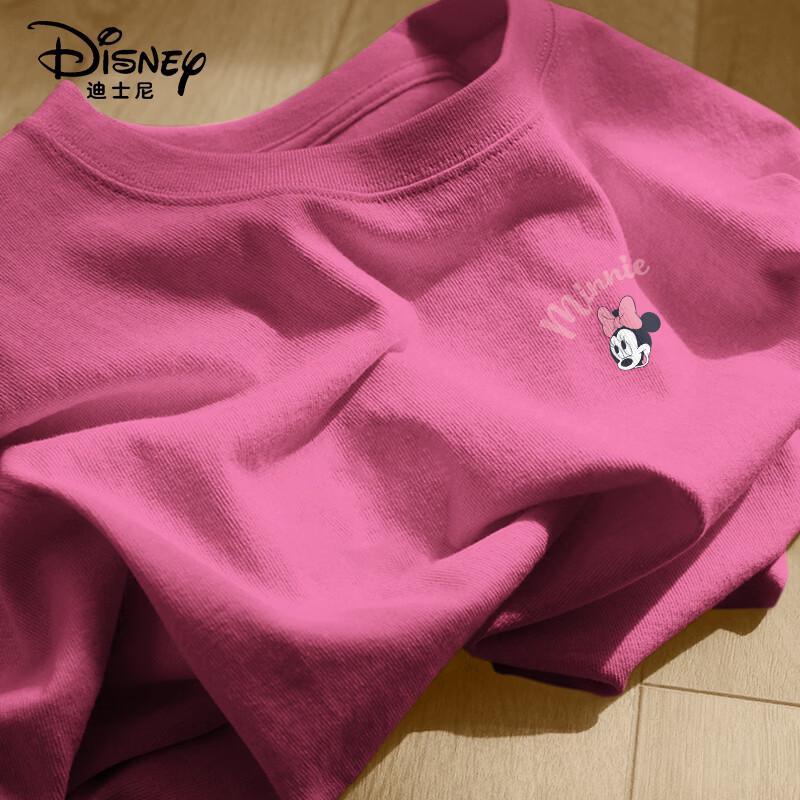 Disney Girls' 2026 Summer Pure Cotton Short-Sleeve T-Shirt