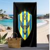 duhok sport club Printed Beach Towel Quick Dry Soft TowelPortable Large Rectangular Beach Blanket for Travel Swimming Pool