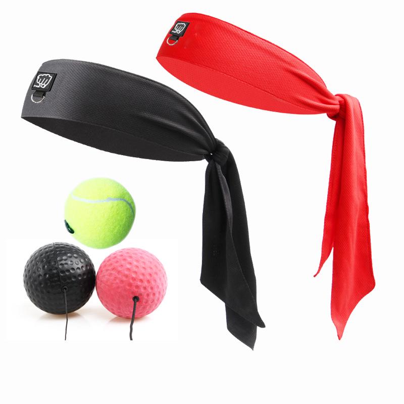 Head-Mounted Boxing Reaction Ball for Speed Training