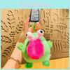 Adorable Plush Cool Quirky Bulging Eye Dragon Keychain For Backpacks And Gifts