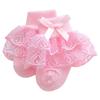 Thin Toddler Ruffle Ankle Socks Double-Layer Infant Summer Socks Delicate Baby Girls Lace Socks