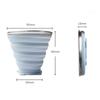 Folding Cup Cartoon Cup Camping Cup with Lids Food Grade Silicone Water Cup Lightweight Retractable Environmental Friendly