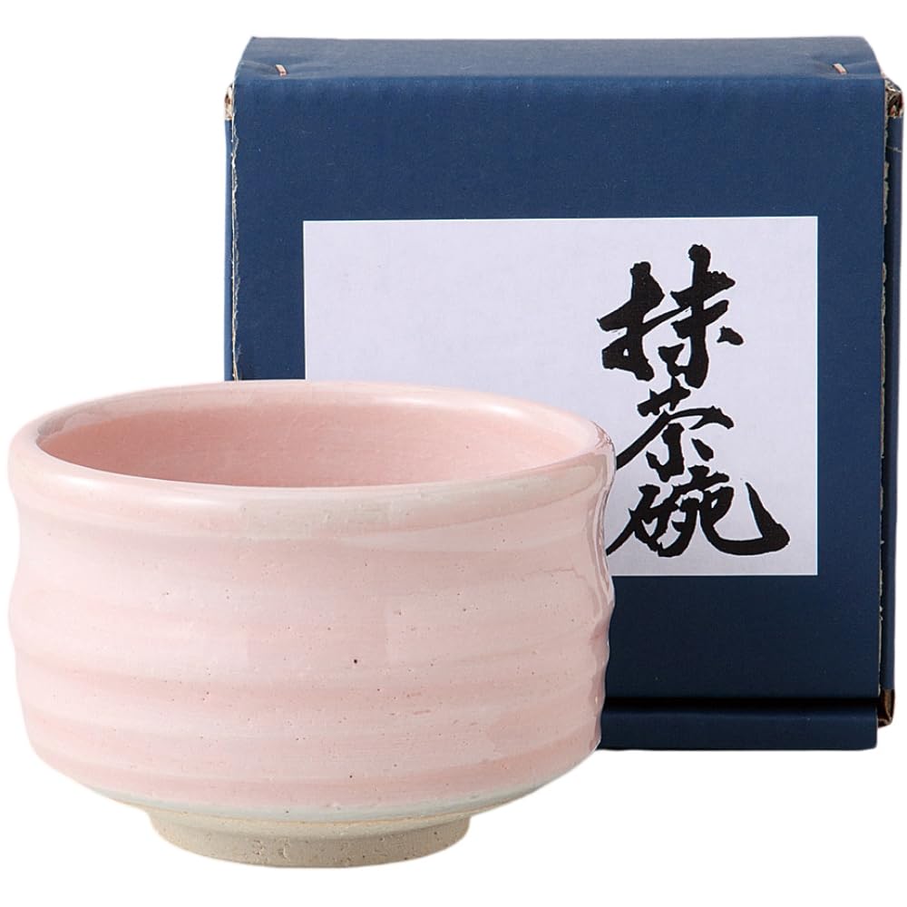 

Matcha x Sakura Shino Cylindrical Matcha Mino Made in Japan Ale-net Bowl, 11 H7.5cm, Bowl, Ware,