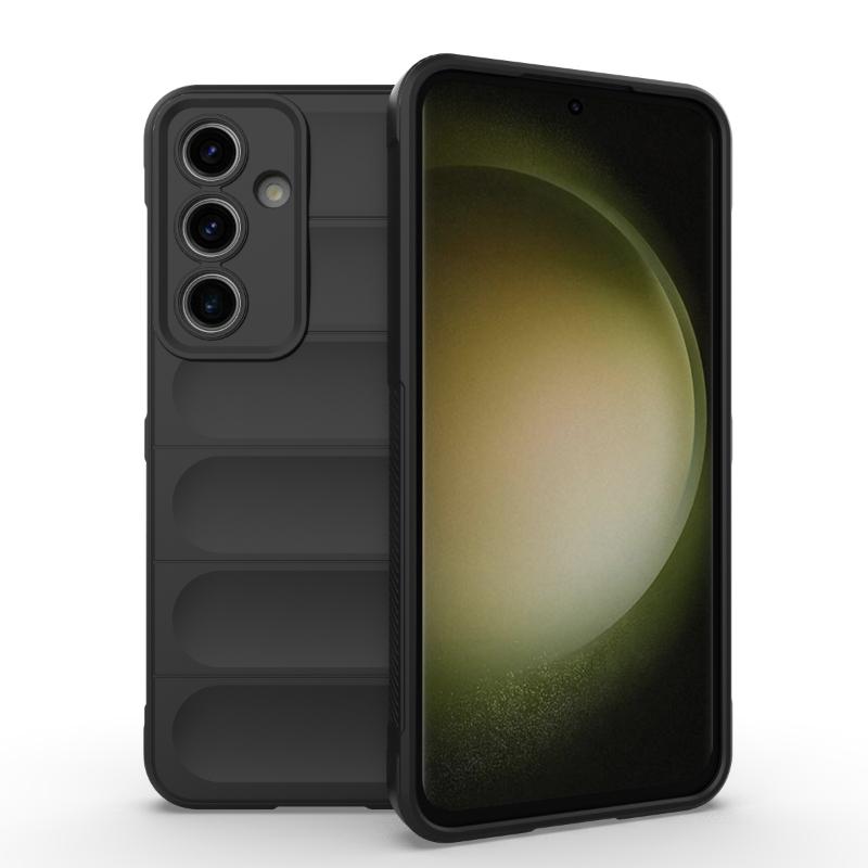 Hülle für Samsung Galaxy S24 FE S24FE Rückseite Hülle Weiches Silikon Anti-Fall Stoßfester Schutz Funda Coque Telefonhüllen