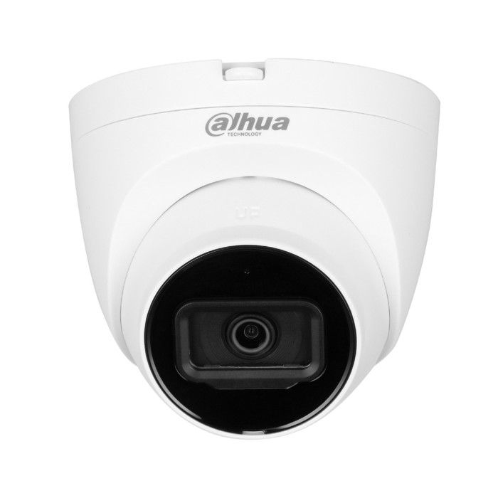 White Outdoor Security Camera Dahua DH-IPC-HDW2241TP-S-0280B