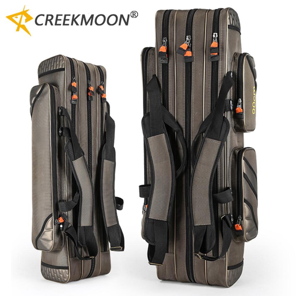 Geantă Multifuncțională Mare, Nepliabilă, pentru Lansete de Pescuit, 2-4 Straturi, 80-130CM, Impermeabilă, Îngroșată, Cutie de Depozitare Echipament de Pescuit