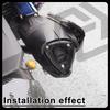 For SYM DRGBT MMBCU DRG 150 158 Motorcycle Exhaust Cover Heat ulation Cover Muffler Cover Combat Wind Exhaust pipe decoration