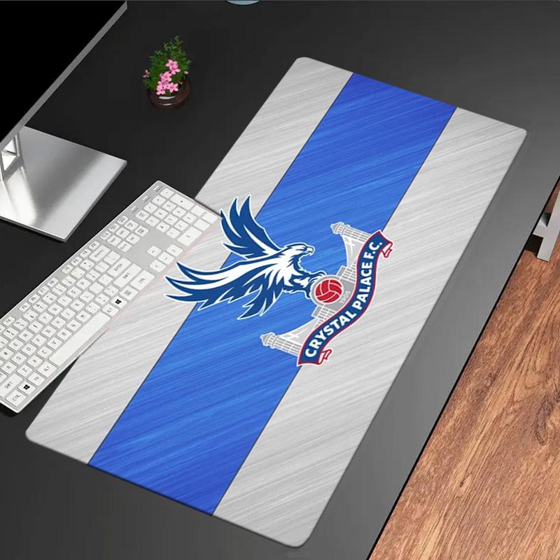 Crystal Palace Football Club mouse pad, rubber base, esports desk mat, mouse pad for gamers and office use, gaming desk , easy to clean mat