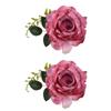Cloth Flower Curtain Tie Backs Rose Curtain Tieback Clips Decorative Rope Holdbacks Window Buckle for Window Decor