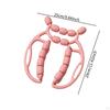Massage Bodybuilding Equipment 23 Wheels Leg Tools Circular Clamps for Arms Thighs