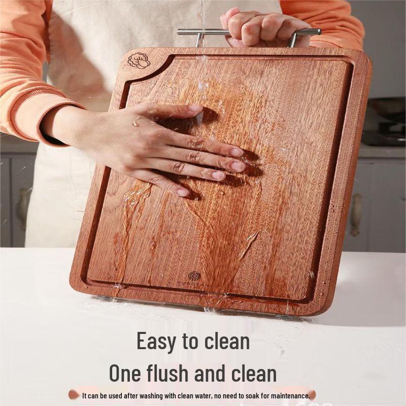 Solid Wenge Wood Double-Sided Anti-Bacterial Cutting Board