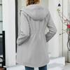 Women's Outdoor Casual Long Sleeve Hoodie Long Length for Everyday Wear