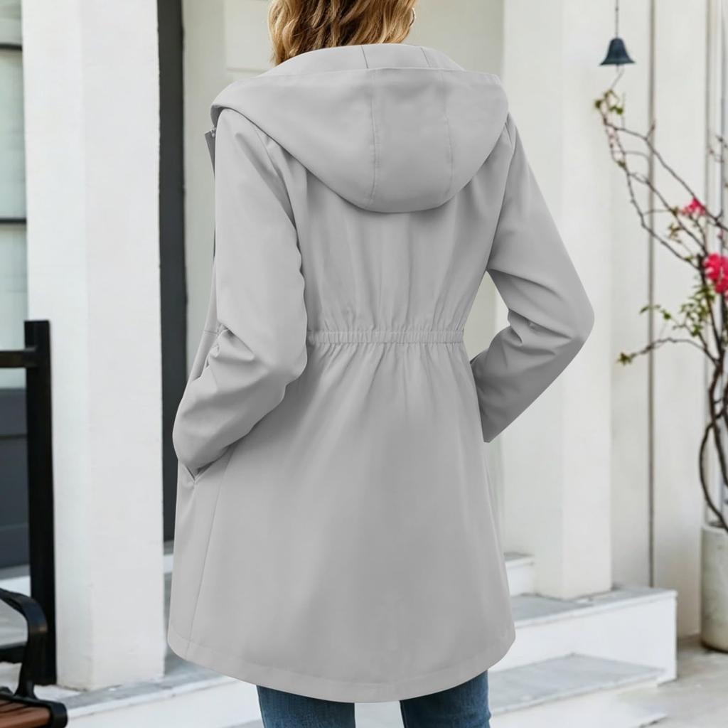 Women's Outdoor Casual Long Sleeve Hoodie Long Length for Everyday Wear