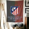 Club Atltico De Madrid Crest Threepiece Set 1 Duvet Cover 2 Pillowcase Without Core Bedding Set Soft And Comfortable