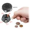 Multifunctional New Portable Plastic Game Coin Categorizing Box Outdoor Hanging Waist Loss Prevention Dollar Coin Organizer Box