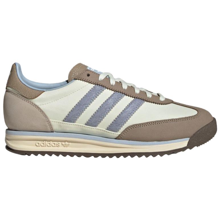 Adidas Originals Sl 72 Rs Classic Comfortable Non-Slip Durable Low-Top Lifestyle Casual Shoes Unisex Sneaker Ivory Blue JR8087