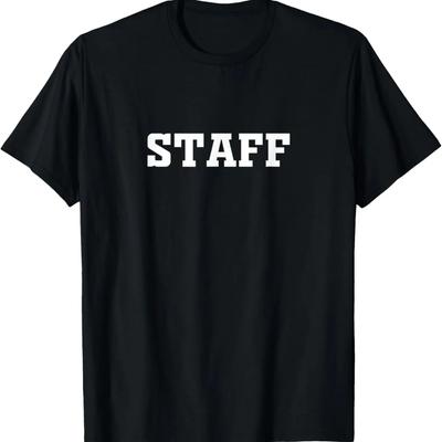 Event Staff Employee Workwear Festivals Sports Organizations T-Shirt