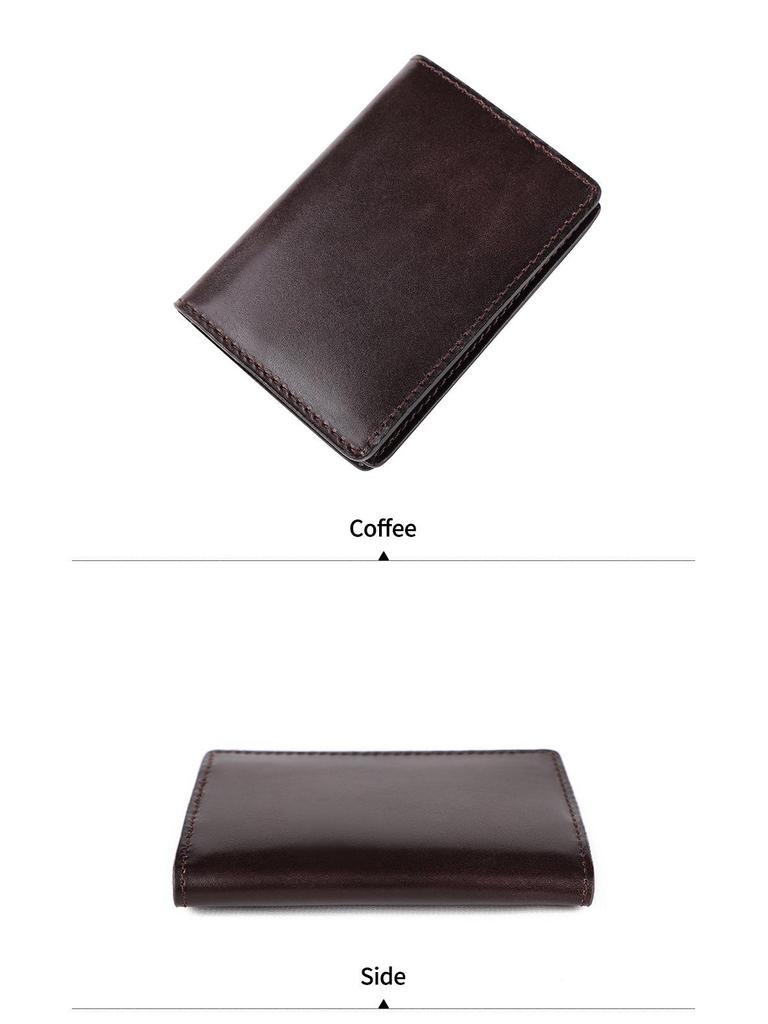 Unisex držák na řidičský průkaz z vícebarevné kůže s přihrádkami na karty