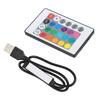 USB Bluetooth RGB Light Strip Controller with Remote Control for 4 Pin 5V LED Strip Lights