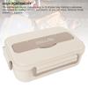 3 Compartments Compartment Lunch Box 1000ml Food Container Lunch Storage Container  For Picnics