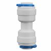 Water Purifier Quick Connect Fitting Adapter: 1/4, 3/8, 1/2 Inch with 1/2 Thread, Including Tee Elbow and Straight Connector