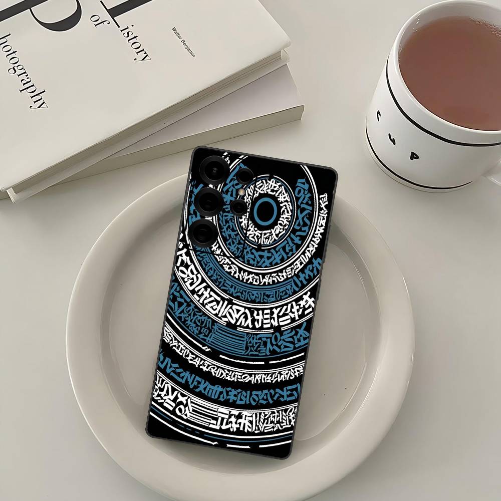 Pokras Totem Design Art Graffiti Phone Case For Samsung S 24 Fe 25 Ultra Plus 20 Lite 21 30 22 23 24 22 Ultra 5G Fundas