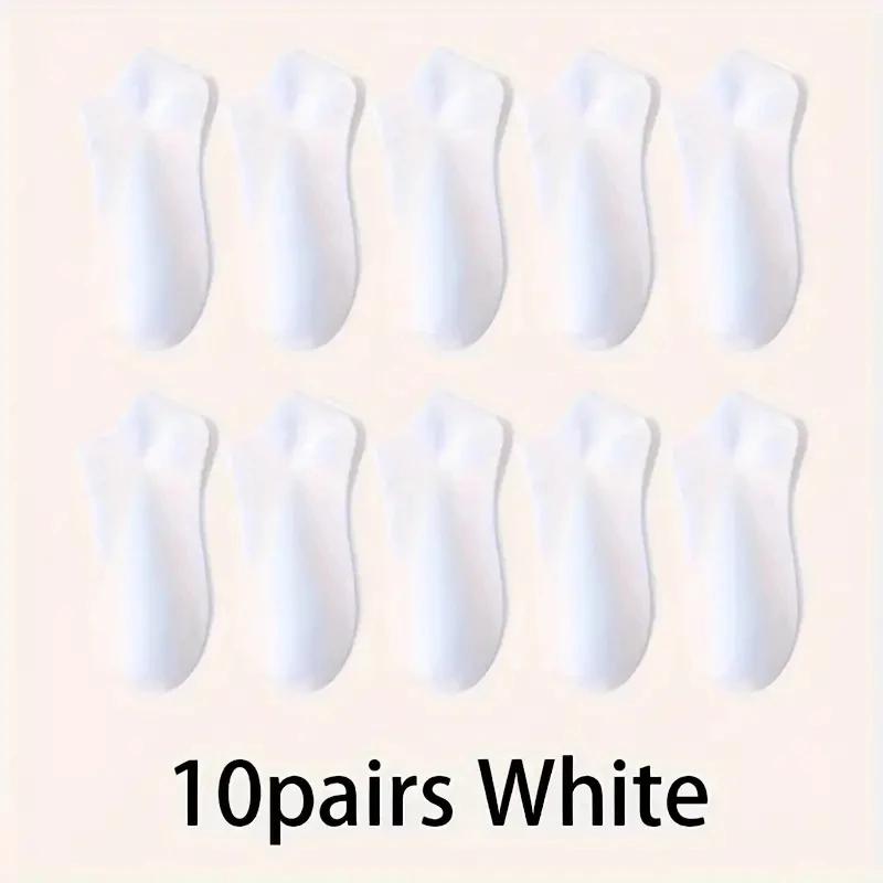 5/10-Pack Unisex Comfort Fit Ankle Socks – Breathable Lightweight Socks for Sports & Everyday Wear