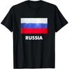 Vintage Russia Flag Russian Love Country T Shirts Unisex Women Cotton Humor Streetwear Tee Shirt Short Sleeve Unisex Loose Clothing
