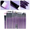 Makeup Brush and Powder Puff Full Set of Soft Makeup Eyeshadow Concealer Lip Eyebrow Beauty Day Gift 23-Piece Set, Bristles, Multi-Function Brushes,