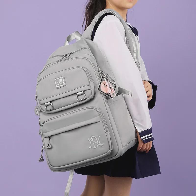 2021 Large Capacity Korean Style Backpack for Middle & High School Girls