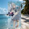 Anime My Teen Romantic Comedy SNAFU Towel Quick Drying Beach Towels Are Suitable For Swimming Pools Camping Yoga And The Gym