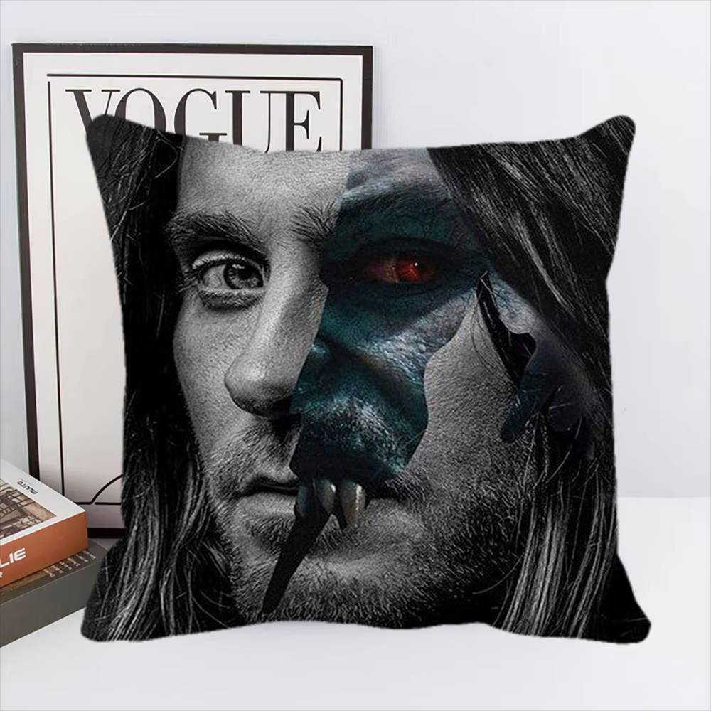 Morbius Movie Pillow Case Square Pillow Bedroom Sofa Leisure Comfort Cushion Home Decoration