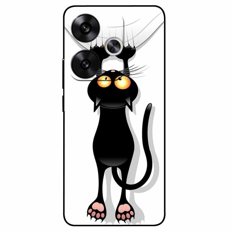 For Xiaomi Poco F6 Cases Soft Silicone Protective Fashion TPU Phone Back Covers For Xiaomi Poco F6 Pro/ Redmi Turbo 3 TPU Cases