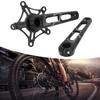 Lp Litepro Folding Bicycle Crankset Aluminum Alloy 130 BCD Bike Crankset CNC Curved Hollow Handle Single Disc