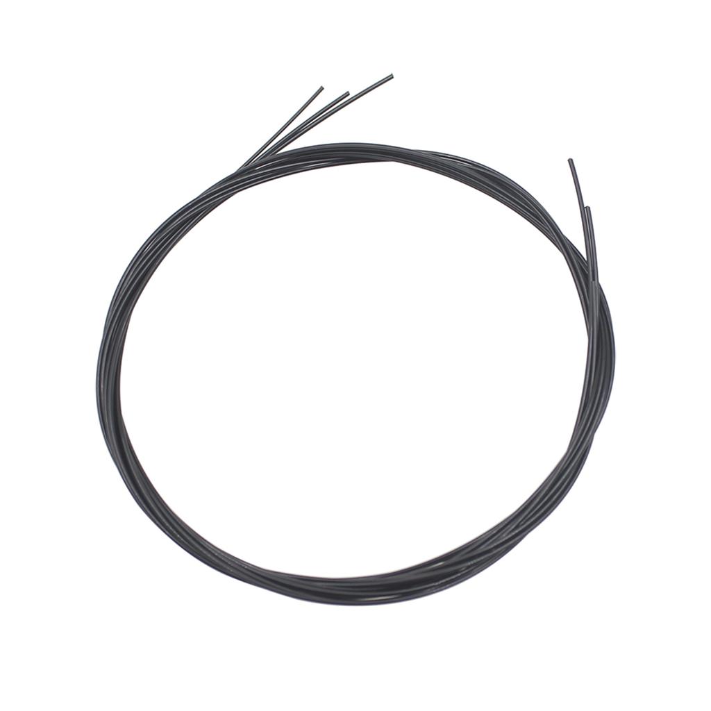 Black Nylon Core Silver Plated Copper Wound 1st 6th(.028 .043) 6pcs Classical Guitar Strings String Set