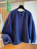 Plus Size 280g German Fleece Hoodie for Women – Autumn/Winter Loose Fit, Solid Color, Brushed, 240 Jin.