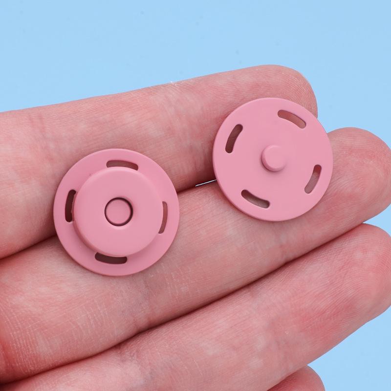 Colorful Magnetic Snap Button: Ultra-thin, Round, Strong for Clothes & Bags