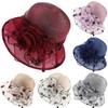 Rose Flower Mesh Fisherman Hat With Sun Protection For Women Summer Sunshade Stylish Accessory