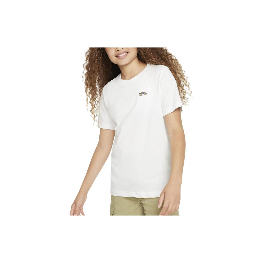 Nike Kids T Shirts Crew Neck Moderate FD3197-100