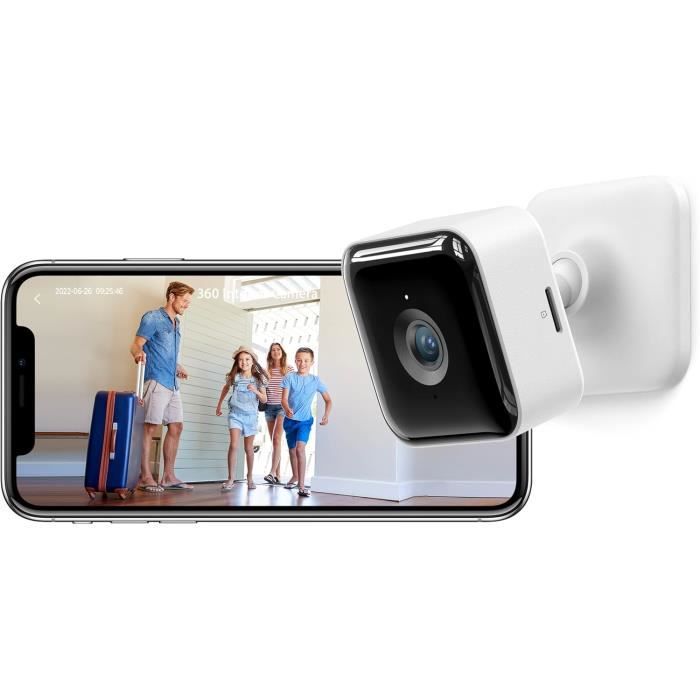 Caméra de surveillance intérieure GNCC C2 - Facile à Installer