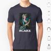 Marie Antionette Cake T Shirt Cotton Men Women DIY Print Marie Antionette Cake Hashtag French Queen France Baroque Queen Of