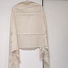 Used River Lace Stole * Pastel Beige * Charle